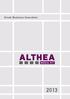 Greek Business Innovation ALTHEA MEDIA KIT