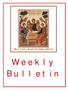 Holy Trinity Greek Orthodox Church. Weekly Bulletin