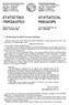 ΣΤΑΤΙΣΤΙΚΟ ΠΕΡΙΣΚΟΠΙΟ STATISTICAL PERISCOPE. G.S.I. BULLETIN No. 23 MAY - JUNE 2007. ΝΕΑ ΤΟΥ Ε.Σ.Ι. No.23 ΜΑΪΟΥ - ΙΟΥΝΙΟΥ 2007