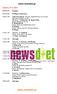 www.newsdiet.gr www.newsdiet.gr Πέμπτη 15 /11 /2012 08:00-08:30 Εγγραφές 08:30-10:00 Ελεύθερες ανακοινώσεις