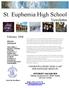 St. Euphemia High School Newsletter