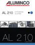 AL 210 ΣΥΡΟΜΕΝΑ SLIDING AL 210 ALUMINIUM SYSTEMS