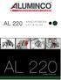 ΑΝΑΣΥΡΟΜΕΝΑ LIFT & SLIDE AL 220 AL 220 ALUMINIUM SYSTEMS