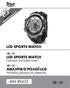 Operation and Safety Notes. Αθλητικό ρολόι-lcd. Υποδείξεις χειρισμού και ασφαλείας IAN 89432