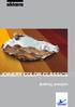 Joinery CoLor CLASSiCS διεθνής κολεξιόν