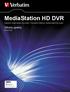 MediaStation HD DVR. Οδηγός χρήσης. Network Multimedia Recorder / Wireless Network Multimedia Recorder. Ελληνικά