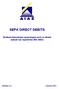 SEPA DIRECT DEBITS. Σύνδεση δικαιούχου οργανισμού κατά το εθνικό subset του προτύπου ISO 20022
