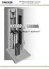 MRL HYDRAULIC LIFTS TYPE: