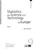 9THEME 9. Statistics. on Science and Technology. in Europe. Part2. Data 1991-2002 PANORAMA OF THE EUROPEAN UNION 2003 EDITION EUROPEAN COMMISSION