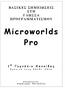 Microworlds Pro Β Α Σ Ι Κ Ε Σ Σ Η ΜΕΙΩΣΕΙ Σ Σ Τ Η Γ Λ Ω Σ Σ Α Π Ρ Ο Γ Ρ Α Μ Μ Α Τ Ι Σ Μ Ο Υ. 1 Ο Γ υ μ ν ά σ ι ο Χ α λ κ ί δ α ς