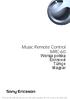 Music Remote Control MRC-60