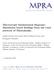Macroscopic fundamental diagrams: Simulation based findings from the road network of Thessaloniki.