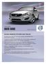 QUICK GUIDE WEB EDITION ΚΑΛΩΣ ΗΛΘΑΤΕ ΣΤΟ ΝΕΟ ΣΑΣ VOLVO! VOLVO S60