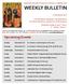 Sunday November 29 St. Andrew: Great Vespers (7:00 pm) Wednesday December 2 Orthodox Studies (7:00 pm)