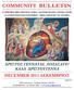 COMMUNITY BULLETIN ST. DEMETRIOS GREEK ORTHODOX CHURCH / MANITOBA HELLENIC CULTURAL CENTRE