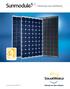 Ποιότητα και απόδοση SOLARWORLD TOP QUALITY. www.solarworld-global.com