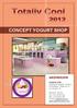 CONCEPT YOGURT SHOP. ΑΡΖΙΝΟΣ ΕΠΕ Έκθεση & Γραφεία / Service & Αποθήκες: Πειραιώς 70 και Πύργου 15,