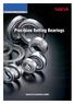 Precision Rolling Bearings