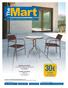 το σετ 2 καρέκλες και 1 τραπέζι Τεύχος 11 Iσχύει από 18/5 έως 31/5/2016 Καρέκλα µεταλλική Συνθετικό rattan σε καφέ χρώµα Στοιβαζόµενη