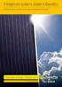 Integrirani solarni sistemi Beretta