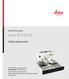 Leica EG1150 H. Σταθμός σκήνωσης ιστών. Εγχειρίδιο οδηγιών χρήσης
