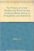 Probability theory STATISTICAL MODELING OF MULTIVARIATE EXTREMES, FMSN15/MASM23 TABLE OF FORMULÆ. Basic probability theory