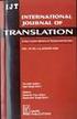International Journal of Language, Translation and Intercultural Communication