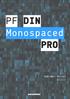 PF DIN Monospaced PRO