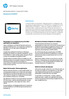 HP Sales Central. Επισκόπηση. HP ElitePad 900 G1 Tablet (D4T16AA) Μεταμορφώστε την επιχείρησή σας με ένα tablet σχεδιασμένο για επιχειρήσεις.