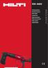 DX 460. Printed: Doc-Nr: PUB / / 000 / 01