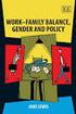 Jane Lewis, 2009, Work family balance, gender and policy, UK, Edward Elgar Publishing Limited, 246 σελ.