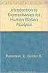 INTRODUCTION to BIOMECHANICS for HUMAN MOTION ANALYSIS, THIRD EDITION