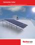 Samontec Solar. Τεχνικό εγχειρίδιο χαλύβδινου θερμογαλβανισμένου συστήματος στήριξης φωτοβολταϊκών για ειδικές κατασκευές