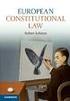 European Constitutional Law