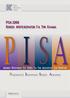 P I S A PISA 2006 ΕΚΘΕΣΗ ΑΠΟΤΕΛΕΣΜΑΤΩΝ ΓΙΑ ΤΗΝ ΕΛΛΑΔΑ. Programme for International Student Assessment