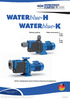 WATERblue-K H H-PM H-WS K-PM K-WS. Αντλία κυκλοφορίας νερού λουτρού αυτόματης αναρρόφησης. Μετάφραση των πρωτότυπων οδηγιών χρήσης A-WH 05 GR