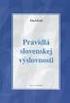 Informácie a pravidlá