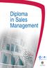 Diploma in Sales Management