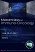 Immuno-Oncology. Masterclass on. June 16-17, 2017 Golden Age Hotel Athens. organized by