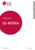 USER GUIDE. LG-M200n.  MFL (1.0)