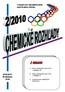 Časopis CHEMICKÉ pre skvalitňovanie vyučovania chémie