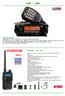 VHF - UHF CRT 2 M HAM VHF Step: KT 980 EE VHF - UHF