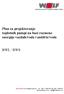 Plan za projektovanje toplotnih pumpi na bazi razmene energije vazduh/voda i antifriz/voda