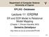 Department of Computer Science University of Cyprus. EPL342 Databases. Lecture 11: ER2RM. ER and EER Model to Relational Model Mapping