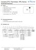 Ceramic PTC Thermistor: PPL Series