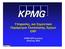 Υπηρεσίες, και Σηµαντικοί Παράµετροι Υλοποίησης Έργων ERP. KPMG ERP practice Απρίλιος 2002