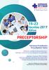 PRECEPTORSHIP. Πρόγραµµα Εκπαίδευσης Επαγγελµατιών Υγείας. «Καρδιακή ανεπάρκεια-συννοσηρότητες: Πρόληψη, αντιµετώπιση και παραµονή στη φροντίδα»