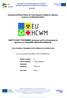 Developing an EU Standardised Approach to Vocational Educational Training Awards in Healthcare Waste Management EU-HCWM
