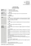 Curriculum Vitae of Emmanuel Fokides