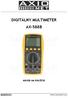 DIGITÁLNY MULTIMETER AX-588B